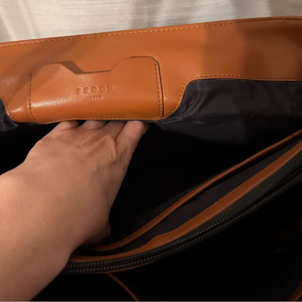 Fedon 1919 Leather Briefcase, flawless